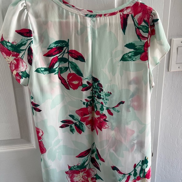 Skies are blue | Galice Tulip Sleeve Blouse | size M - Picture 4 of 5